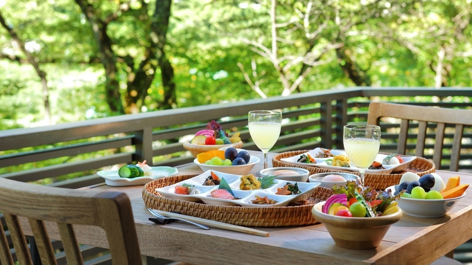 【 一泊朝食 】 ご夕食なし一泊朝食付きプランで森の音体験 （ 禁煙 ）